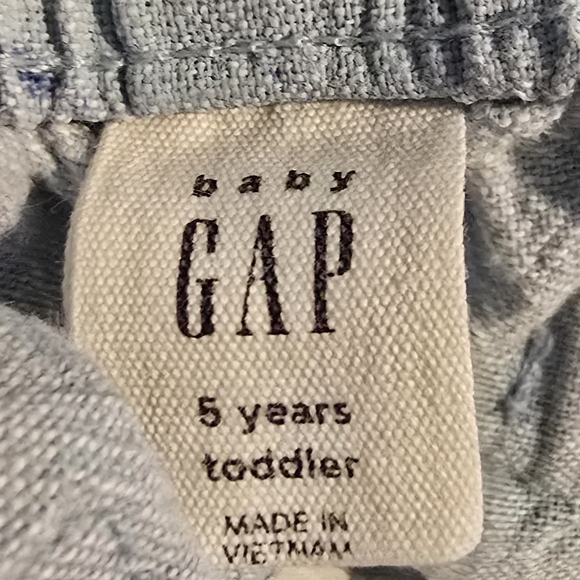 GAP Athletic Blue and Green Shorts Lightweight Design Toddler Size 5 - Picture 3 of 3